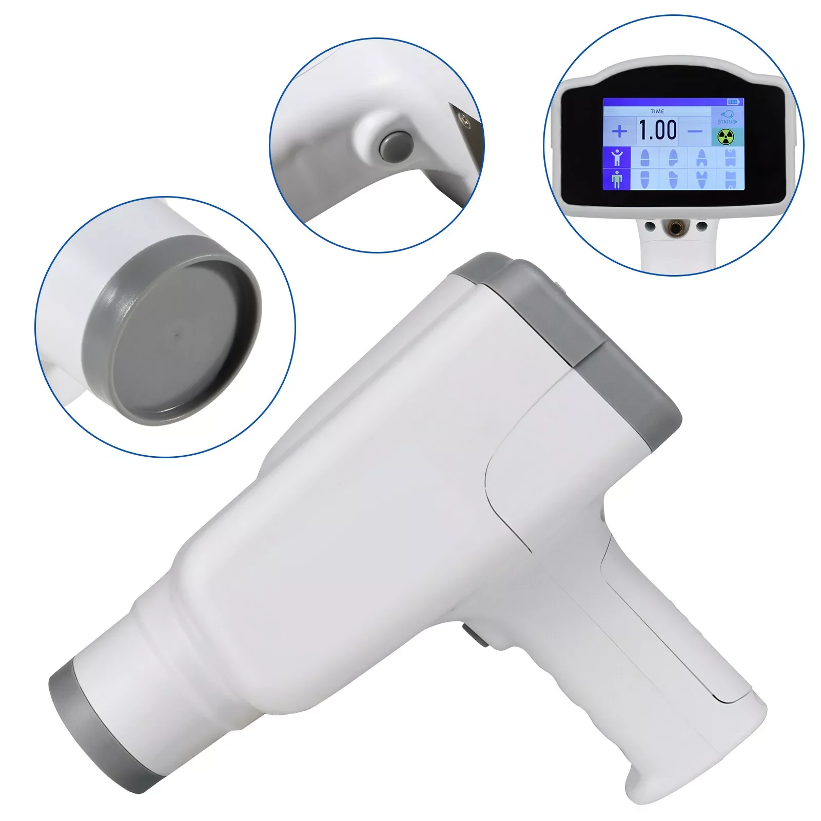 Портативная стоматологическая система изображения RayX Machine работает с датчиком X