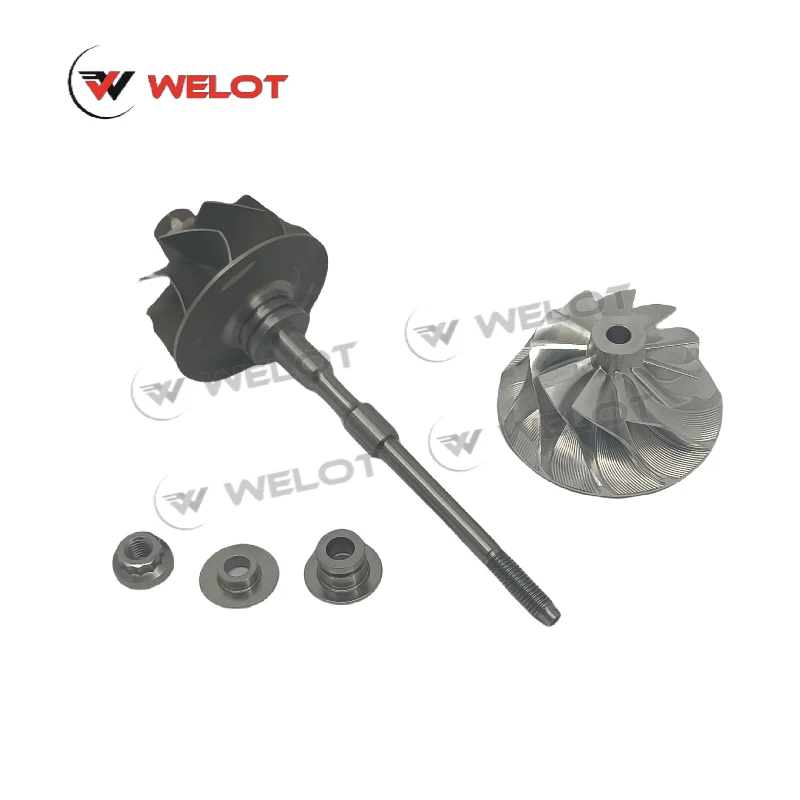 GTB1649V MFS Turbo ROTOR 757886 2823127400 11+0 лопастей КОМПРЕССОРА КОЛЕСА для Hyundai Tucson 2.0 CRDi D4EA 140HP 2005-