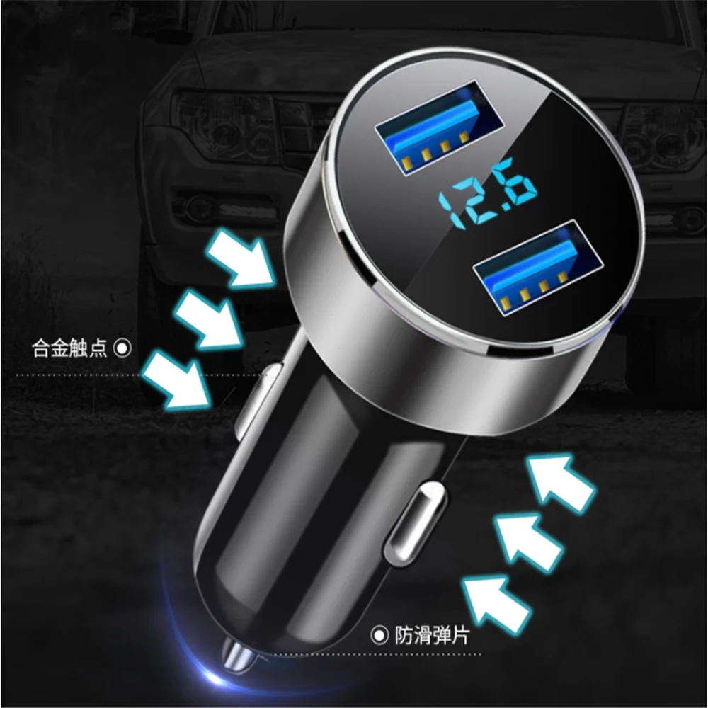 

Car charger dual USB for Opel astra Mokka VW Golf Jetta Tiguan Peugeot 206 508 Seat Leon lbiza