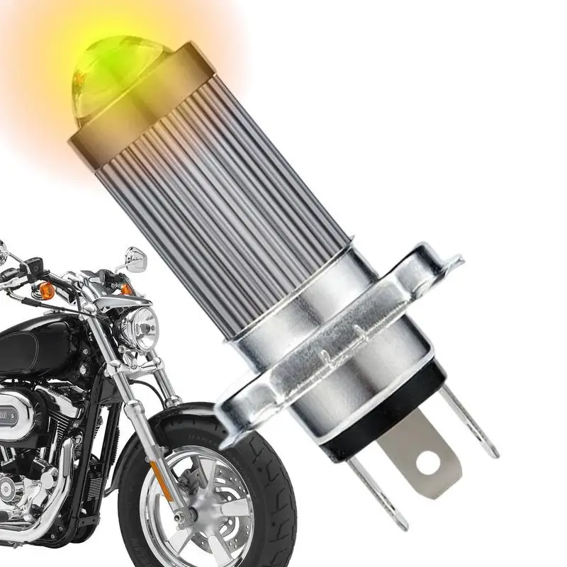 

H4 LED Headlight For Motorcycle Motorbike Light 1500LM White Yellow H4 12W High Low Beam Bulb High Brightness CSP For Moto