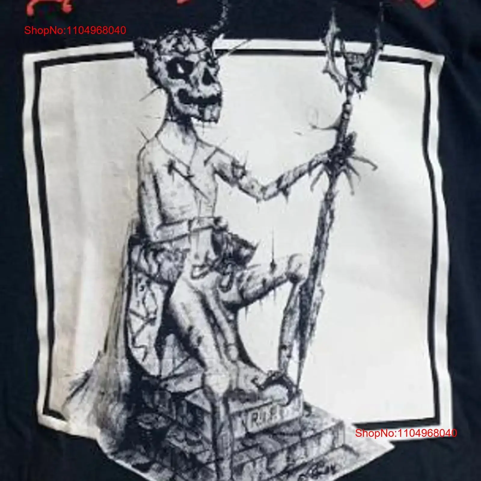 Фото Футболка Hellhammer, хлопковая, черная, унисекс, все размеры, с длинными или короткими рукавами, винтажная, повседневная, с графическим дизайном, одежда для мужчин. №1