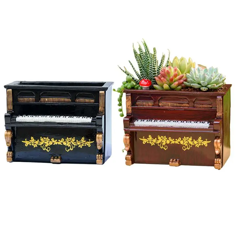 Горшки для растений в форме пианино горшки суккулентов ботанический рай