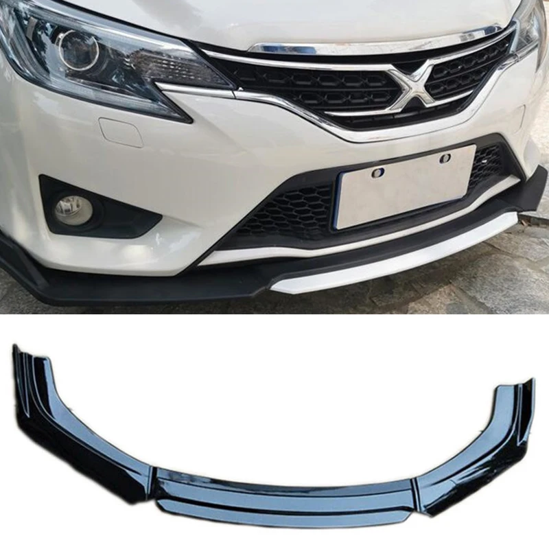 

4 шт., автомобильный передний диффузор для Toyota MARK X, черный, белый, красный