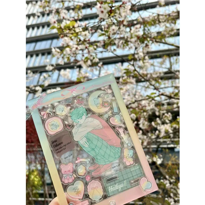 Аниме Haikyuu! Oikawa Tooru серия Косплей акриловые украшения индикаторная доска