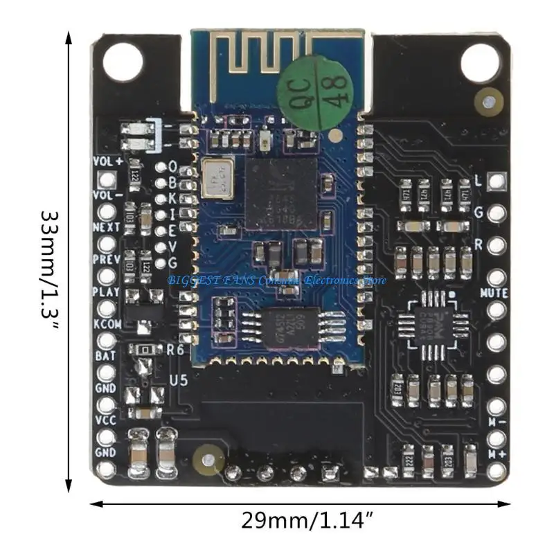 Bluetooth-совместимая плата усилителя мощности 4,0 CSR8645 APT-X, музыкальный Hi-Fi-приемник без потерь для автомобильного (art.: 3920d27cb93bf) - 3920d27cb93bf
