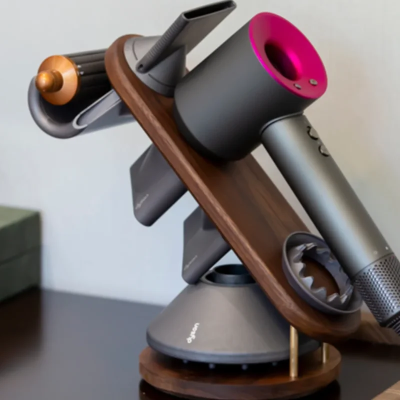 Настенная подставка для фена Dyson Supersonic стеллаж хранения кронштейн из орехового