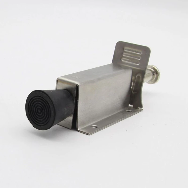 

Сверхмощная дверная пробка из нержавеющей стали, мягкая резиновая подпружиненная нагрузка, легкая Шаговая пробка, держатель для дома N1HF