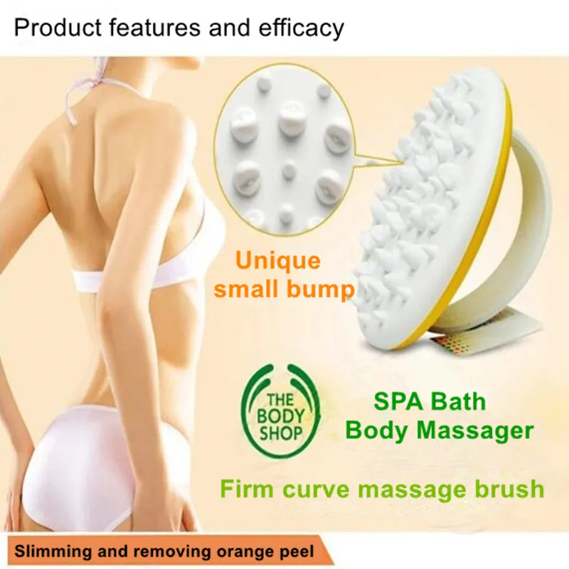 

Anti-Cellulite Shower Full Body Massage Brush Face Skin Care Hand Tools Beauty Slimming Face Lift Massager Roller