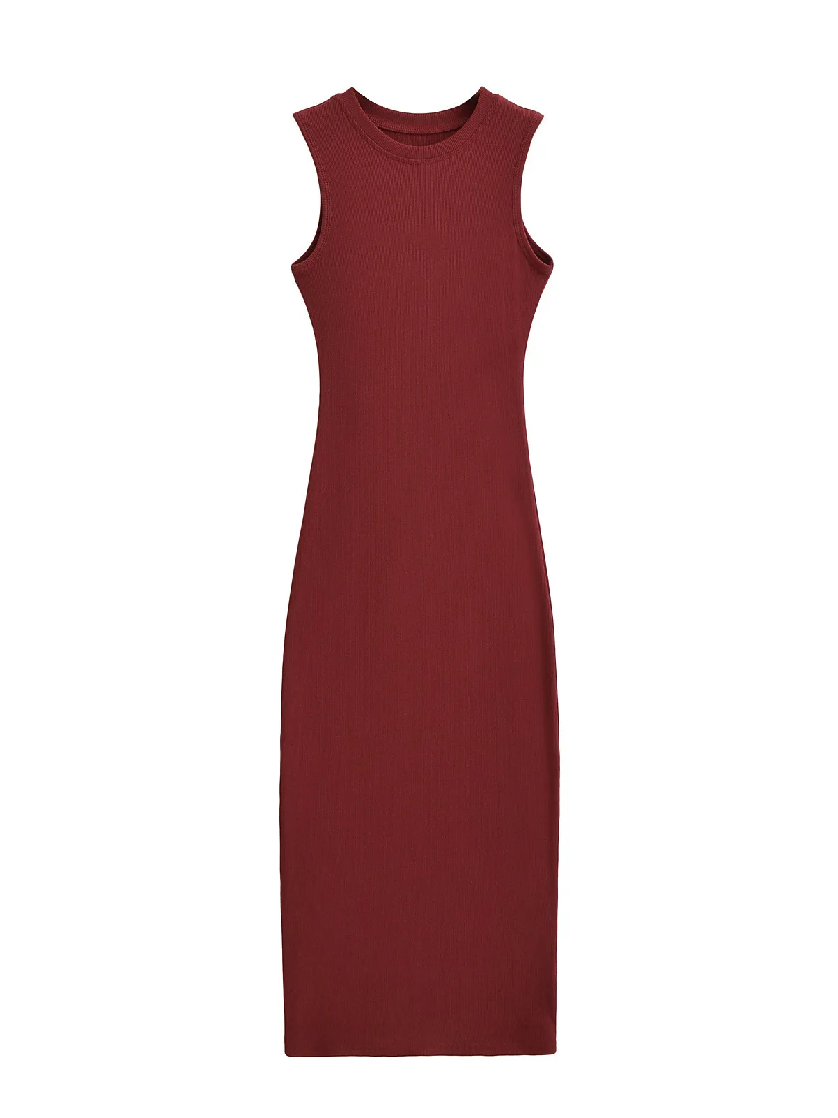 Новинка 2024 летнее пикантное облегающее эластичное длинное платье с круглым