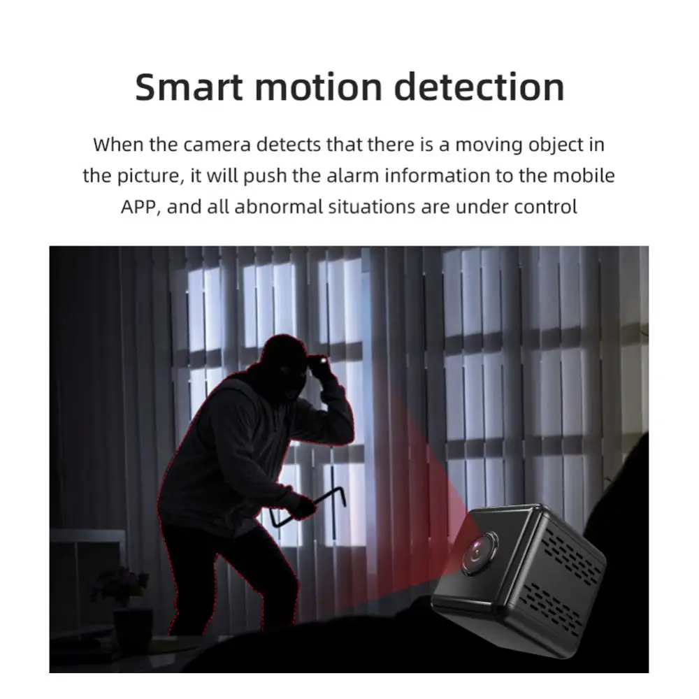 

Мини-камера видеонаблюдения Hd X6d, водонепроницаемая, с датчиком движения, Wi-Fi, 1080p/4k