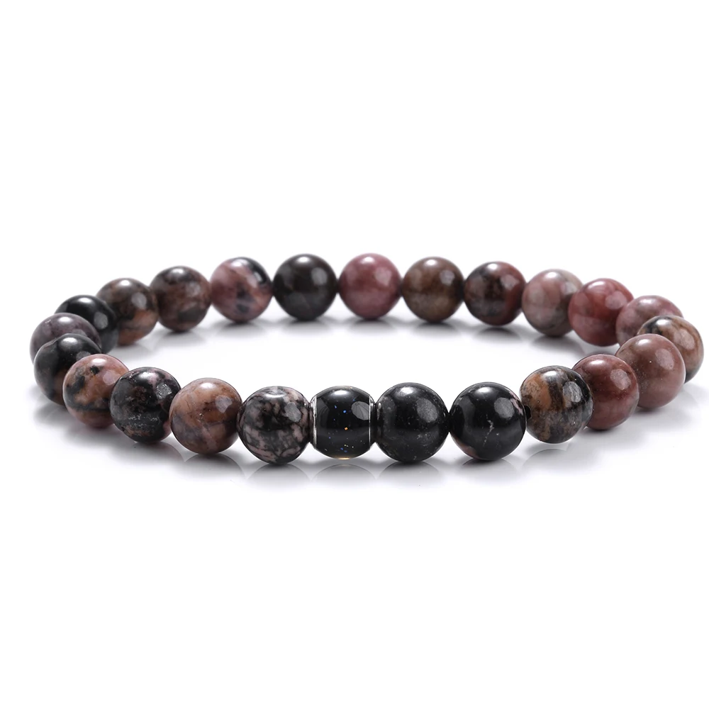 Этнический стиль золотые бусины в виде слона Энергетический Браслет для йоги