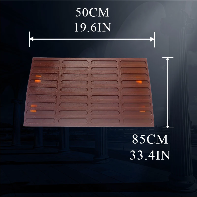 Силиконовые резиновые штампованные бетонные формы для стеновых панелей