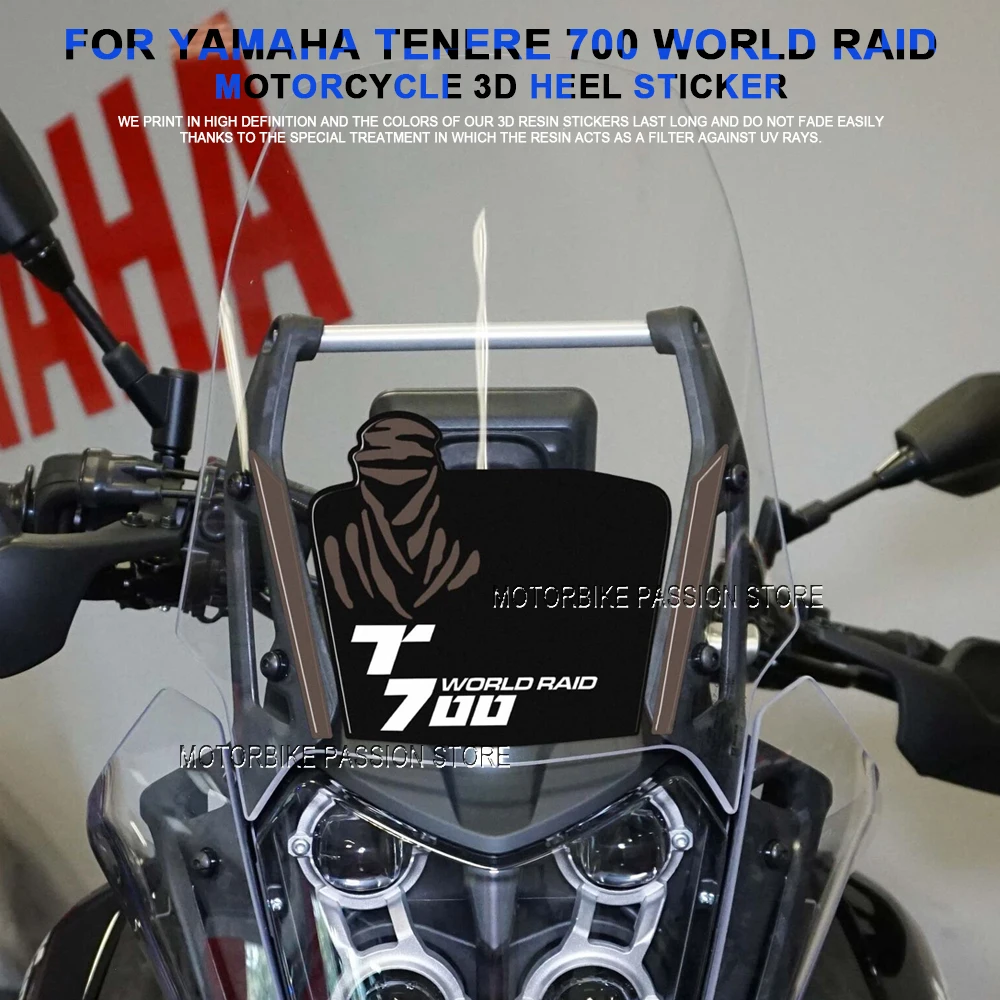 Гелевая эпоксидная смола для мотоцикла Yamaha Tenere 700 World Raid 3D аксессуары защитная