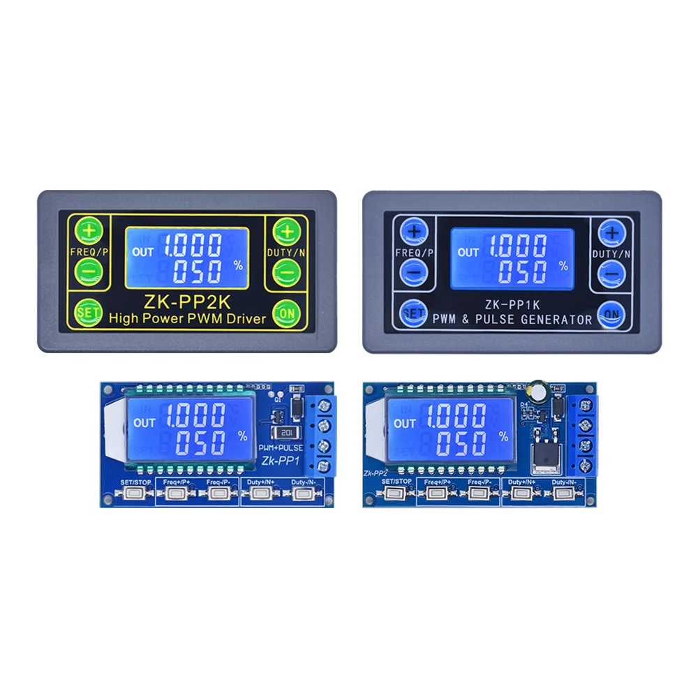ZK-PP1K двухрежимный генератор сигналов ZK-PP2K PWM контроллер скорости двигателя 8A 150 Вт