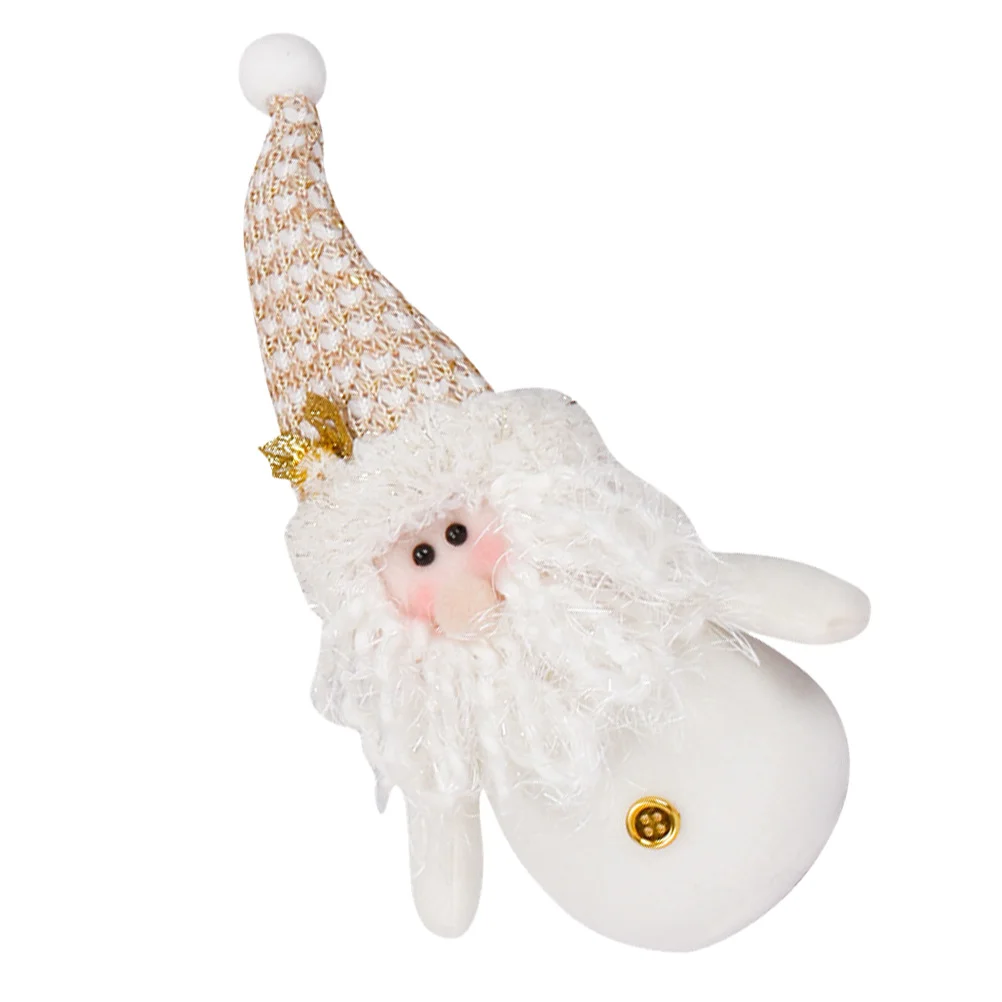 

Christmas Ornaments Soft Toy Beautiful Adornment Supply Statuette Polyester Elder Decor Xmas Wedding accessories miniature