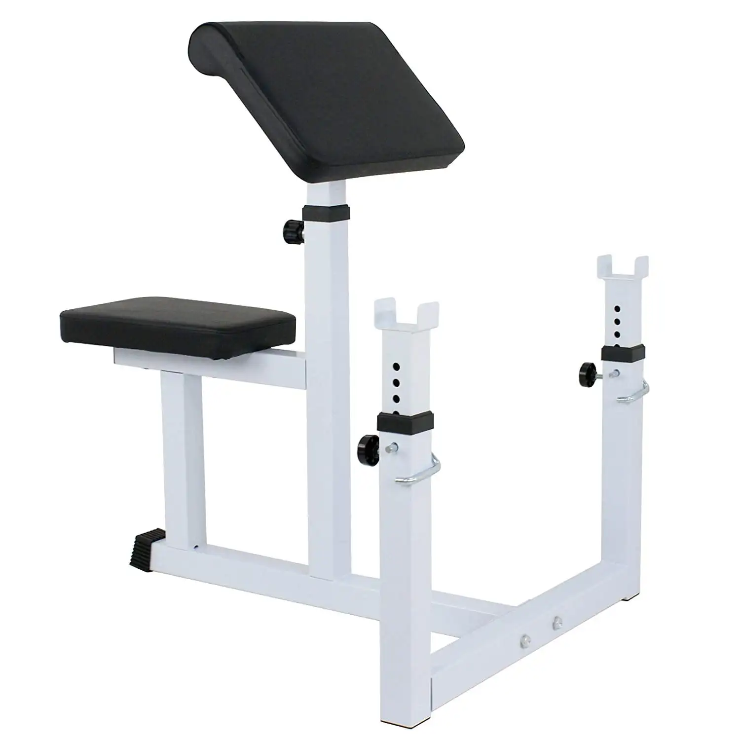 Arm Curl Weight Bench Seated Preacher Isolated Dumbbell Biceps 550LBS Arm Rest Adjustable