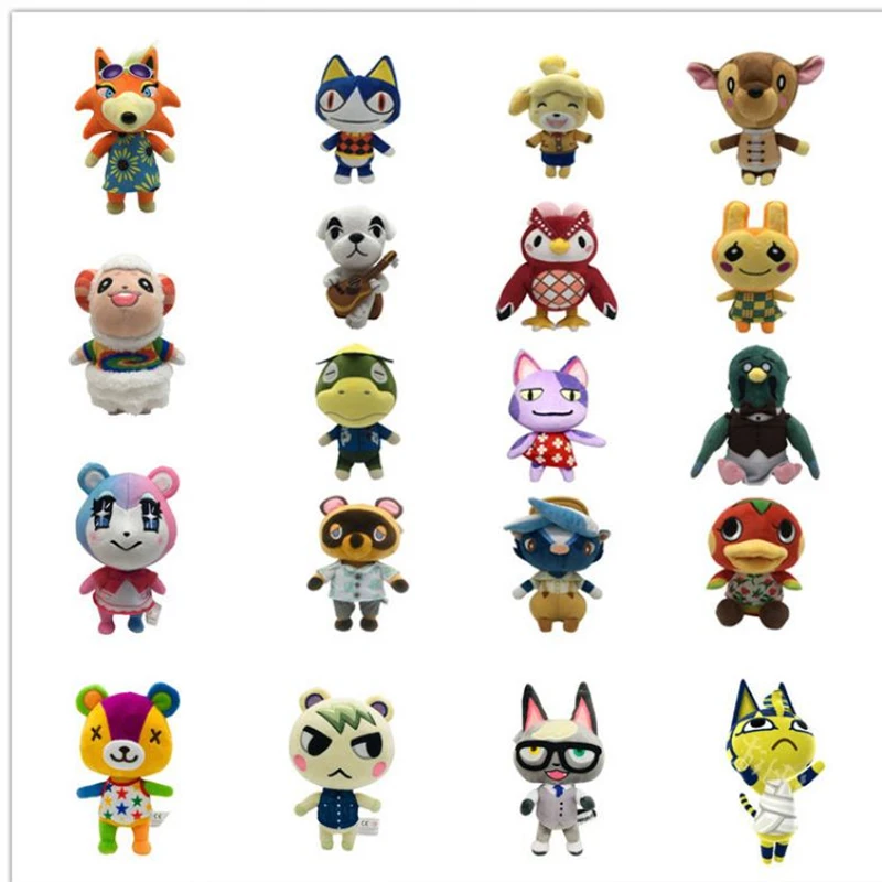 

20/30Cm Animal Crossing Friendship Plush Toy Cartoon Game Cute Doll Baby Birthday Christmas Gift Gang Slodziakow