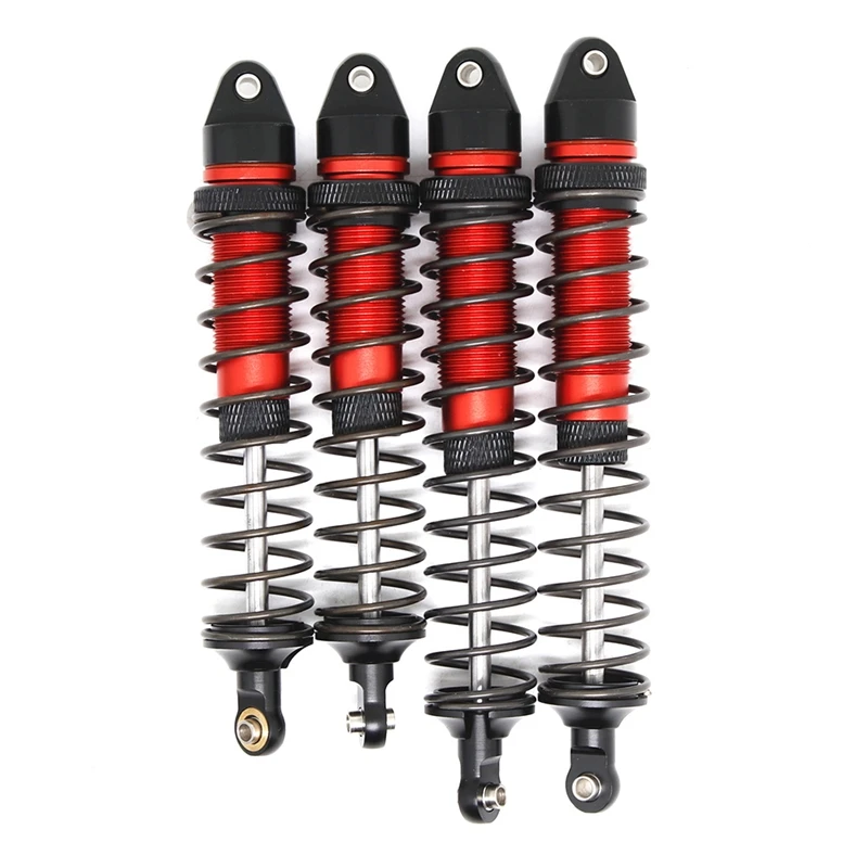 

4Pcs Metal Front & Rear Shock Absorber Damper For Arrma 1/10 Granite Senton Big Rock Vorteks Typhon Upgrade Parts