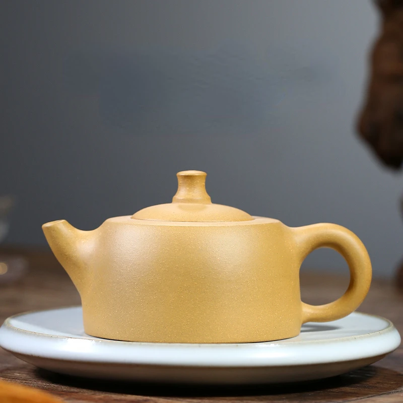 Женский Глиняный Чайник Фиолетовый 250 мл ручная работа чайный набор 1 чайник