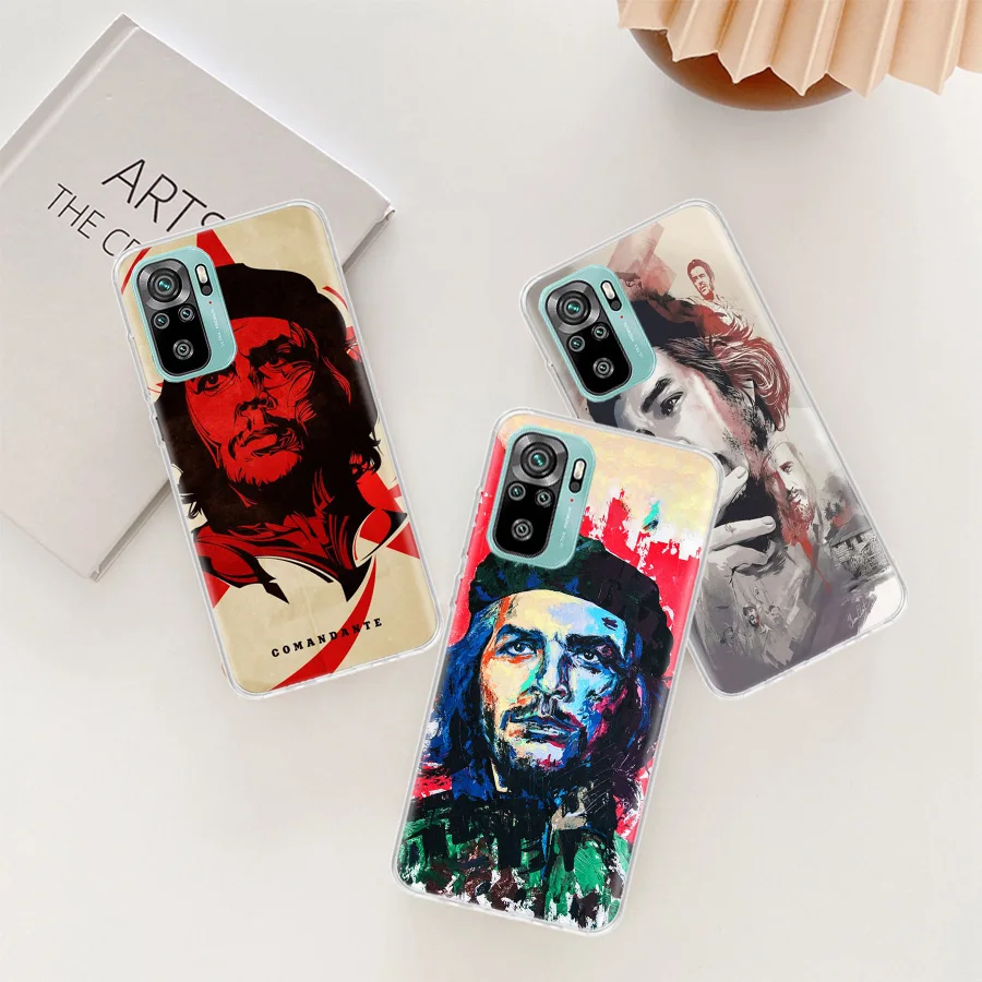

Che-Guevara Phone Case For Xiaomi Redmi 10 Prime 10A 10C 10X 9A 9C 9T 8A 7A 6A 9 8 7 6 S2 K40 Pro K30 K20 Cover