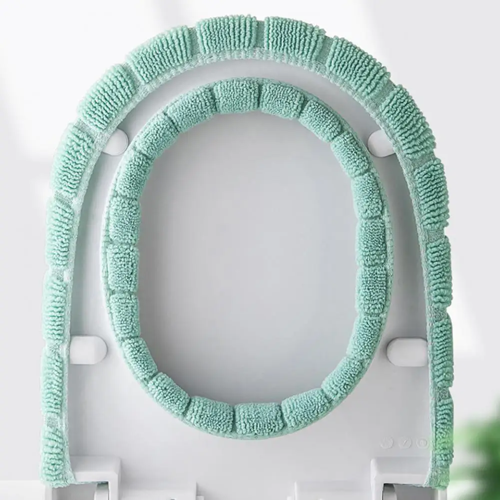 

Practical Ergonomic Design Toilet Seat Cover Toilet Seat Pad Polyester Seating