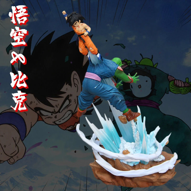 

Фигурки героев аниме «Маленький Vs Son Goku» из м/ф «Драконий жемчуг Z», 22 см