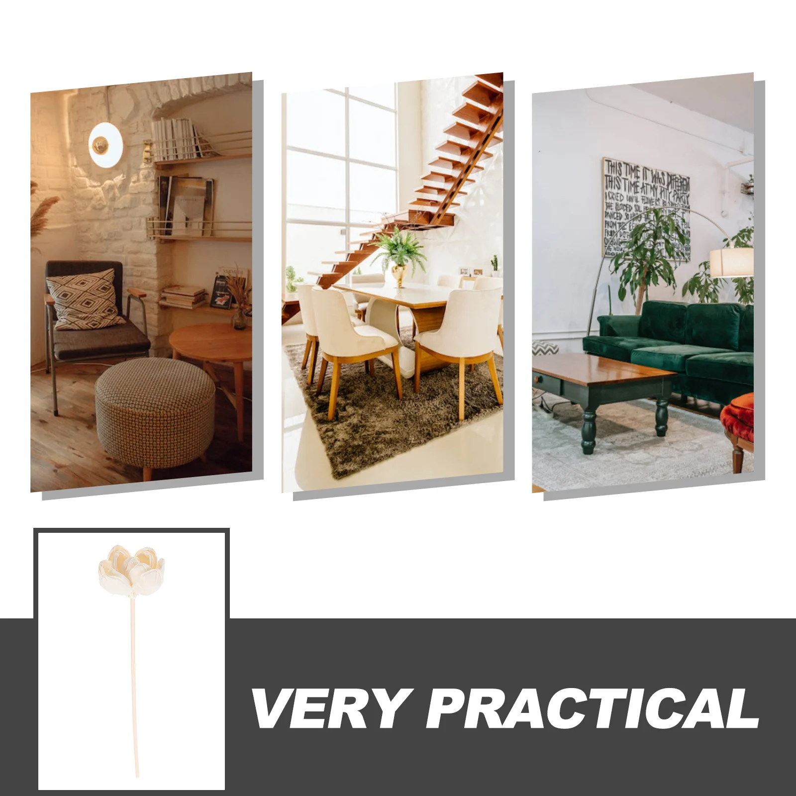 4 шт. искусственный цветок DIY украшения ароматерапевтические цветочные диффузоры