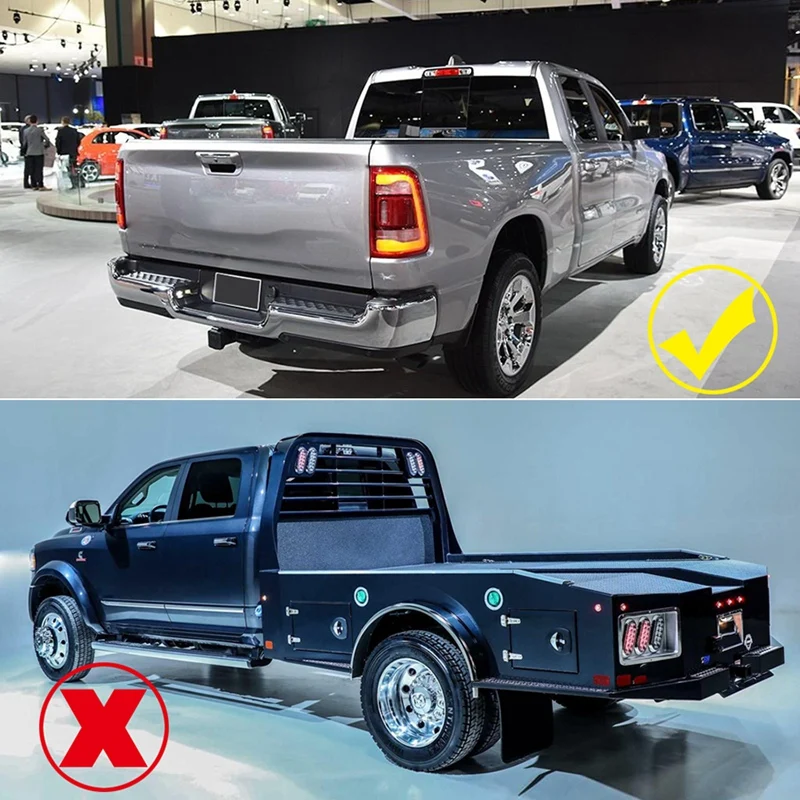 Накладка на заднюю дверную ручку для Dodge Ram 1500 2019 2020 2021
