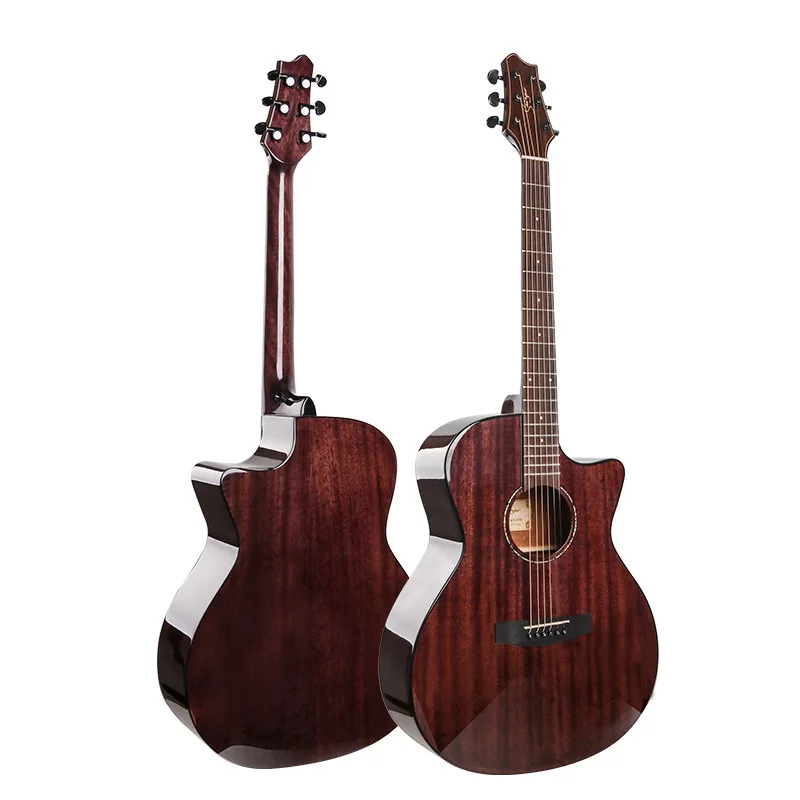 

Large Travel Professional Guitar Hollow Body Children's Portable Country Guitar Hetfield Wood Violao Acustico Musical Instrument