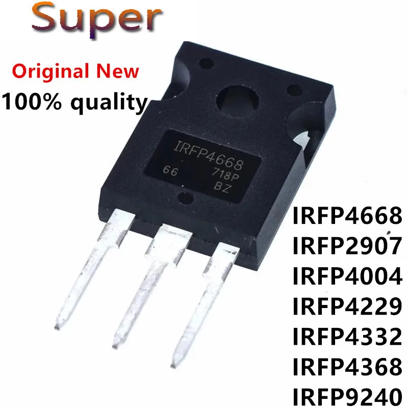 

5pcs IRFP4668PBF TO247 IRFP4668 TO-247 IRFP2907 IRFP4004 IRFP4229 IRFP4332 IRFP4368 IRFP9240 IRFP2907PBF IRFP4368PBF IRFP9240PBF