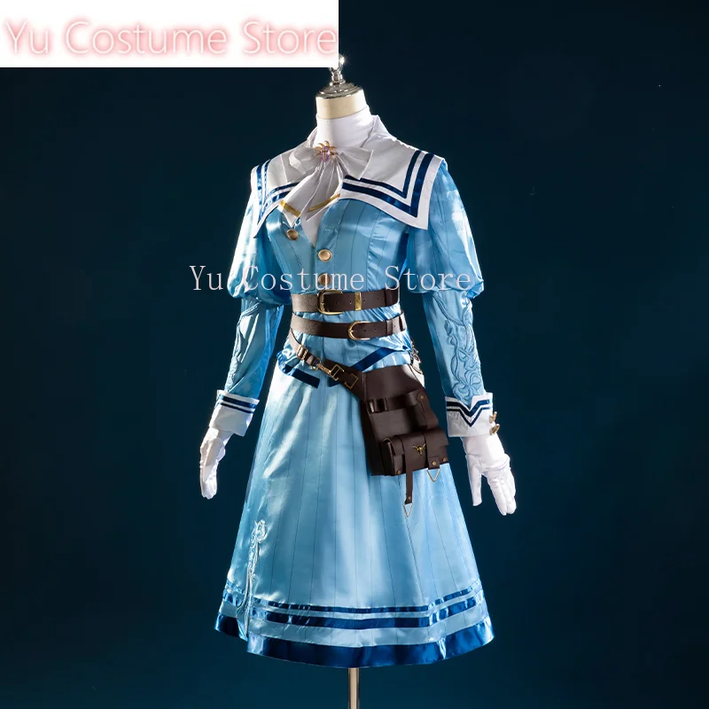 Yu Костюм Identity V Лидия Джонс Доктор Платье Косплей Cos Game Аниме Вечеринка Униформа
