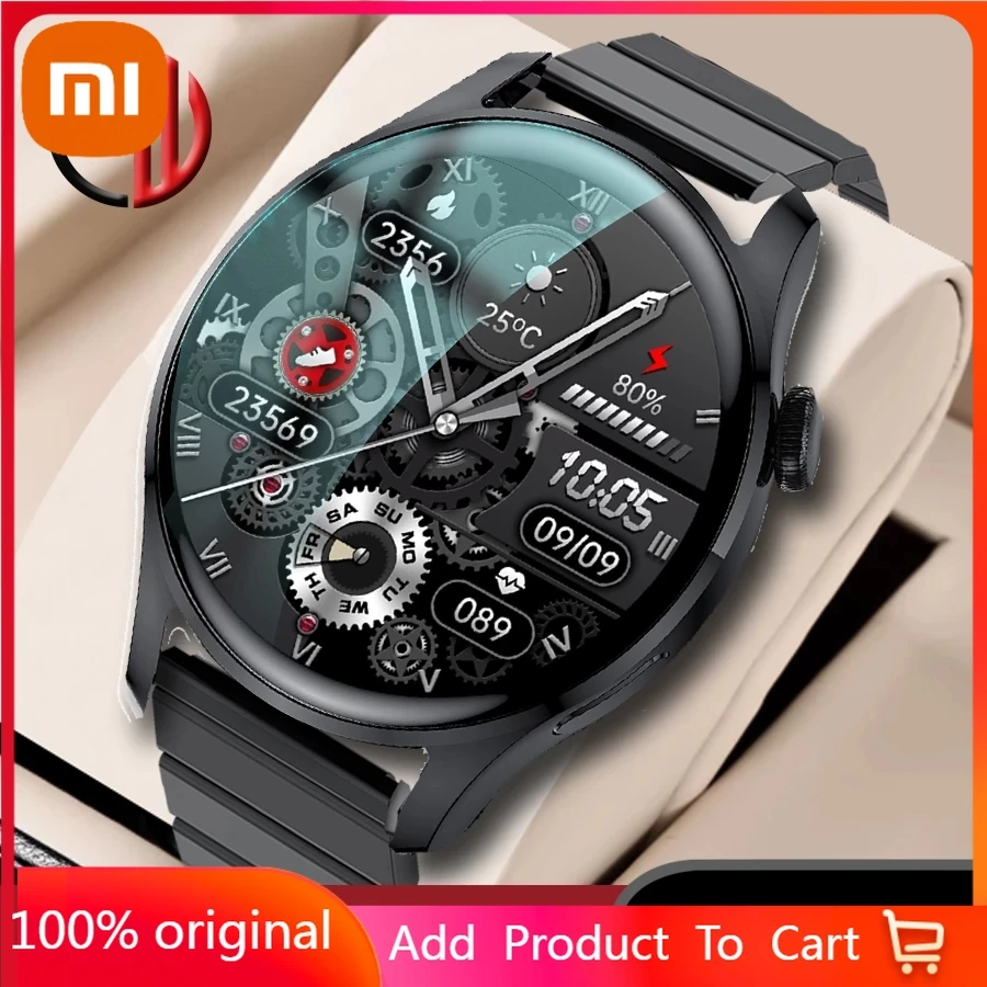 

Xiaomi Fitness Tracker Smart Watch Men 390*390 Smartwatch Android IOS Waterproof Full Touch Heart Rate Blood Pressure