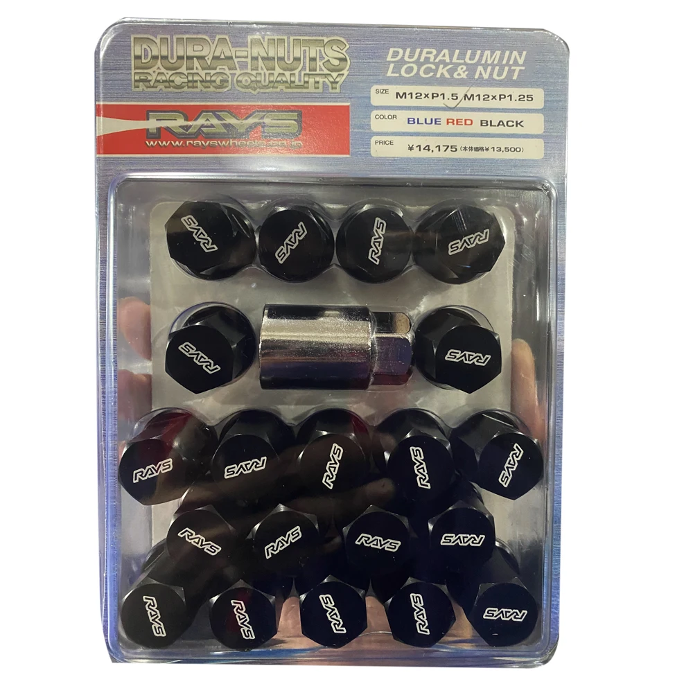 Колесные гайки лучей инженерного стиля блокировочные наконечники 1 25 для SUBARU IMPREZA