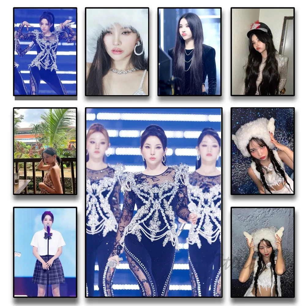 KPOP (G)I-DLE Jeon Soyeon плакаты Наклейки художественные настенные росписи Декор игровая