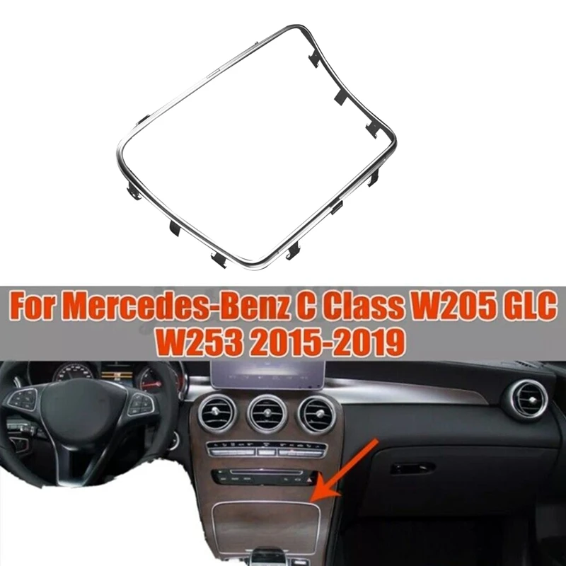 A 2056830900 Передняя рамка для воды автомобиля хромированная накладка Mercedes Benz W205 C205