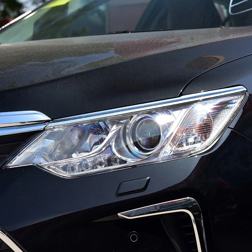 Для Toyota Camry 2015 2016 2017 крышка фары прозрачный абажур из плексигласа замена