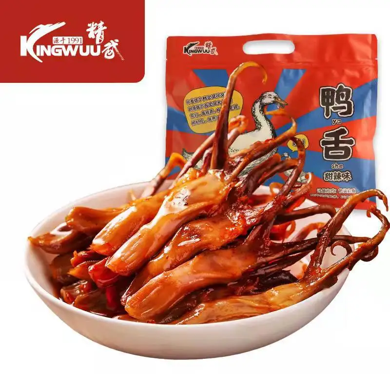 

Duck tongue 250g sharp sweet and sharp everyday Lo-mei