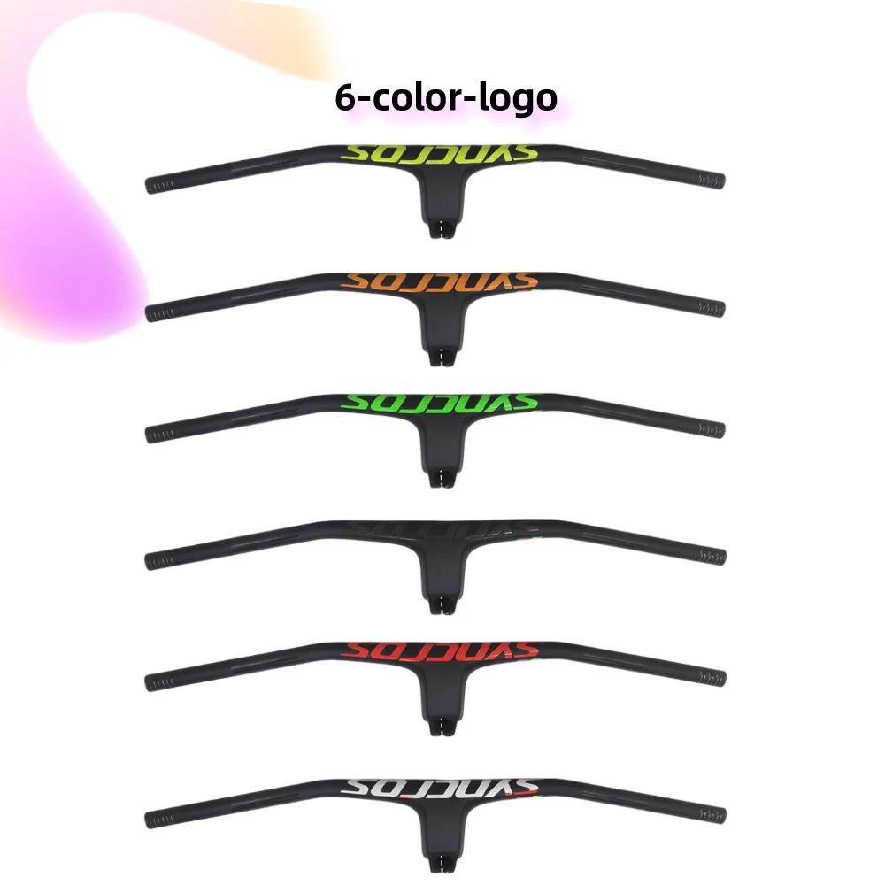 SYNCROS MTB велосипедный руль FRASER IC SL WC полностью углеродное волокно 70 мм-100 мм * 740 мм/760