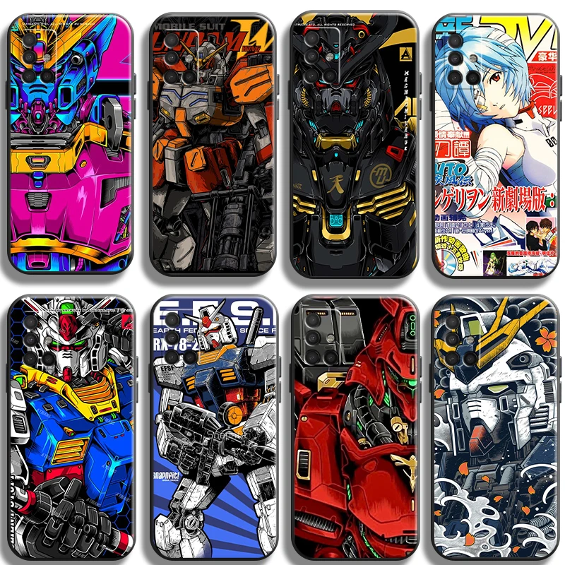 

GUNDAM Bandai Anime Phone Cases For Samsung A11 A21S A31 4G 5G A32 5G Protective Original Shell Carcasa Smartphone Back Cover