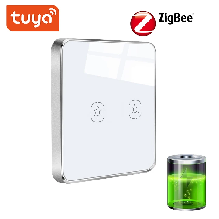 

Беспроводной переключатель Tuya Zigbee 1-3 клавиш