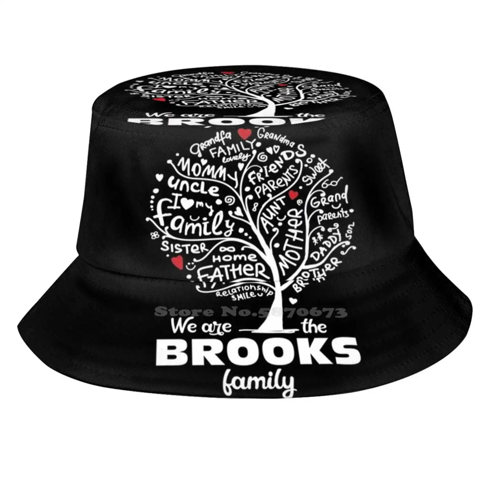 

Шляпа Солнцезащитная «We Are The Family» в стиле унисекс