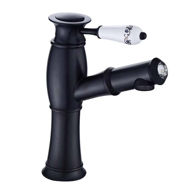 

Bathroom Basin Sink Wash Water Pull Out Mixer Tap Ware Home Faucet