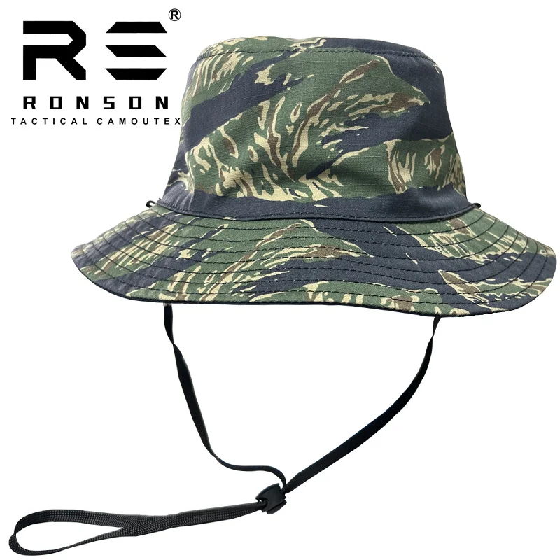 Camouflage Sun Hat For Men And Women 2023 New Double-Sided Outdoor Sunscreen Breathable Tactical Hat