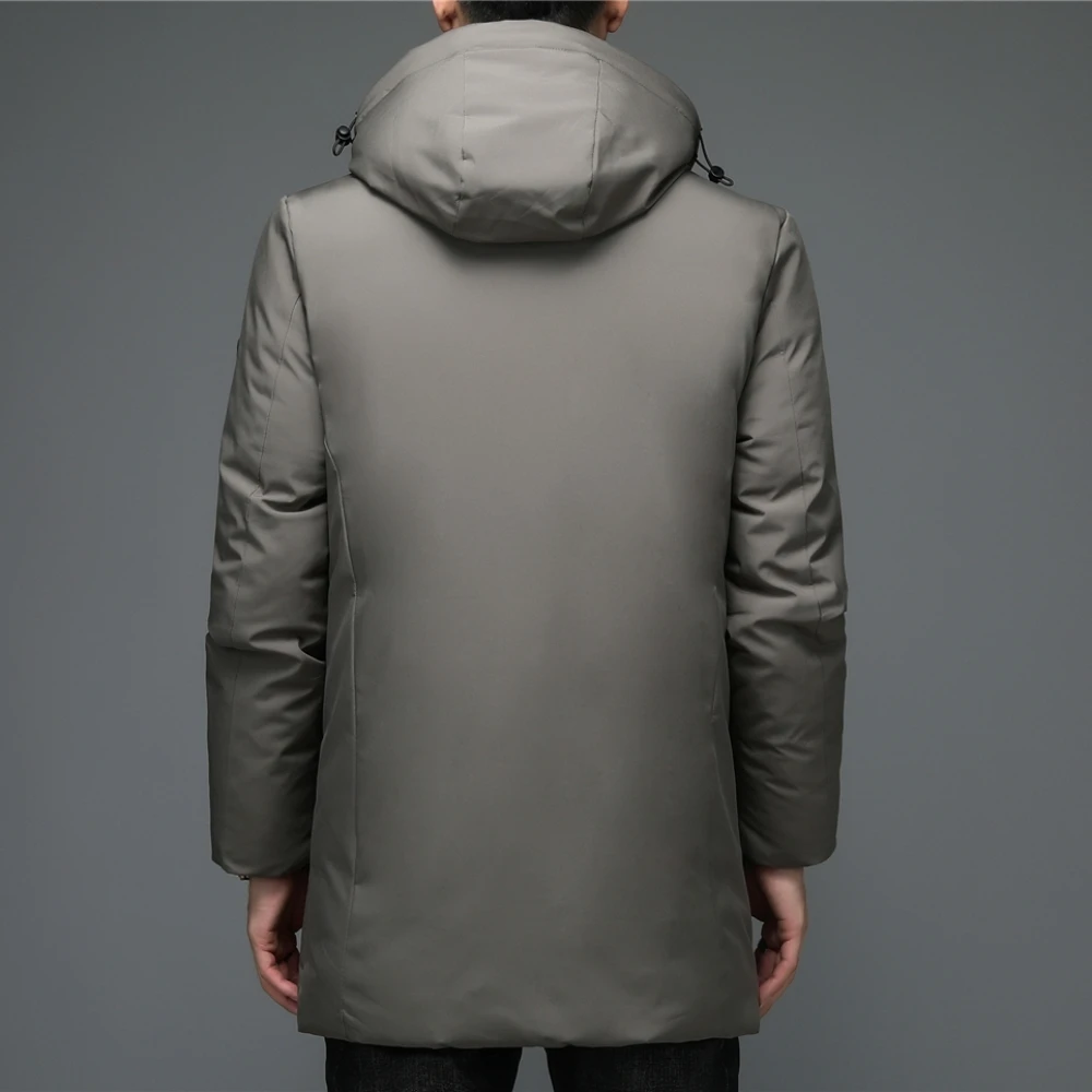 COODRONY Brand Men's Parka Winter New Arrival Hooded Long Jacket Men Thick Warm Windbreaker Zipper Big Pocket Outwear Coat Z8150