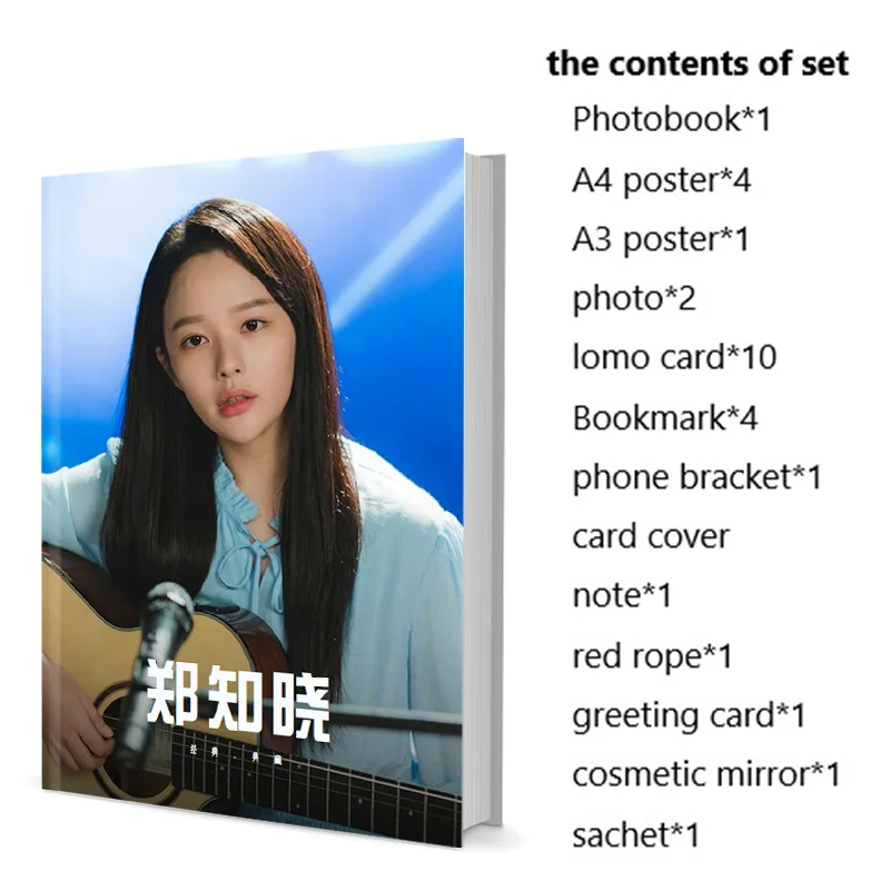 Корейская актриса Цзи-So Juong Hyun Seung Min Zi-so Jung Фотокнига Плакат Ломо-карта Закладка