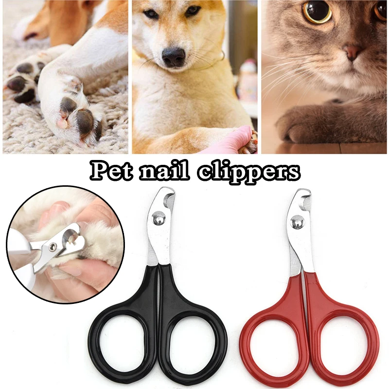 

Pet Cat Dog Nail Clipper Cutter Stainless Steel Grooming Scissor Clipper Claw nail supplies for professionals dog nail trimmer