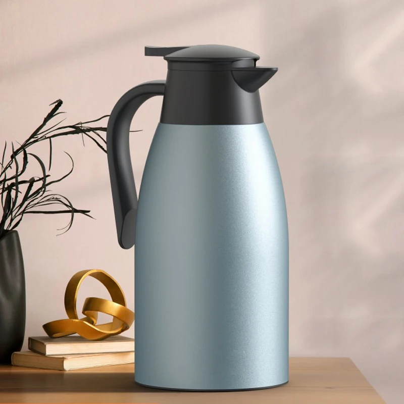 

Thermos Tea Coffee Carafe Inox Insulated Vacuum Jug Air Flask Double Walled Stainless Steel Hot Cold Drinks Watter Bottle Termos