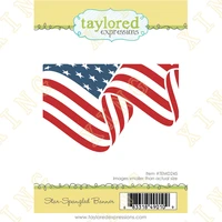 star spangled banner silicone stamps scrapbook diary decoration embossing template diy greeting card handmade 2022 new