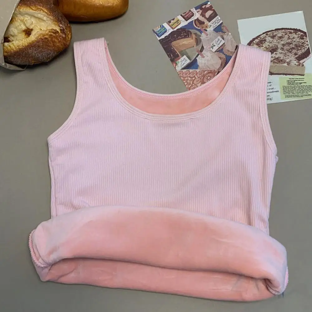 Женский жилет облегающий плюшевый терможилет для быстрой фиксации температуры