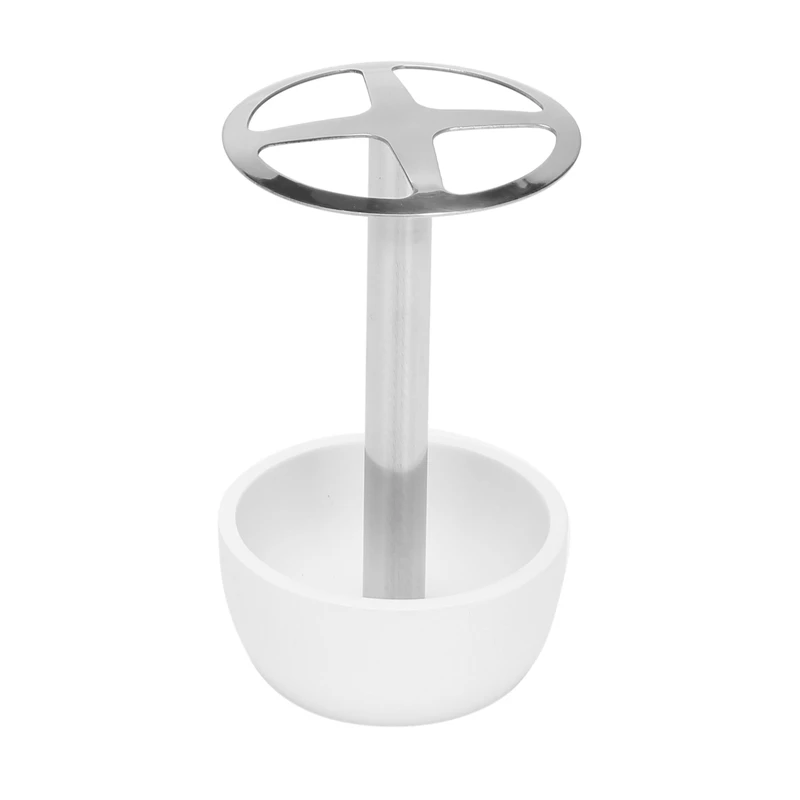 

Подставка для зубных щеток, многофункциональный держатель для зубных щеток для ванной комнаты, вмещает 4 Щетки, подходит для дома, отеля (1 шт...